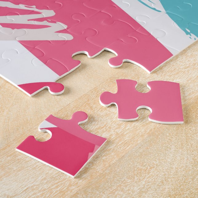 Puzzle Abstracto Colorido (Lado)