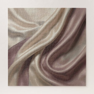 Puzzle Abstracto de seda elegante y fluida