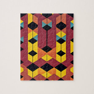 Puzzle Abstracto Geométrico