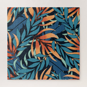 Puzzle Abstracto tropical Pastel