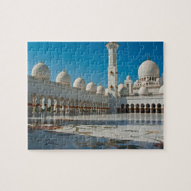 Puzzle Abu Dhabi Sheikh Zayed Gran Mezquita Musulmana (Horizontal)