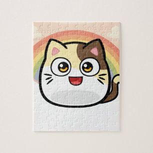 Puzzle Abucheo como productos del diseño del gato