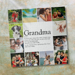 Puzzle Abuela, abuela definición 12 Collage de fotos<br><div class="desc">12 rompecabezas de collage de fotos para que puedas personalizar tu abuela, abuela, abuela, abuela, nana, nana o Abuela para crear un regalo único para cumpleaños, Navidades, día de la madre o cualquier día que quieras mostrar lo que significa para ti. Una manera perfecta de mostrarle lo increíble que es...</div>