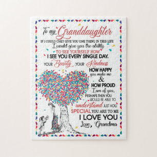 Puzzle Abuela Aovers   Carta A Mi Nieta