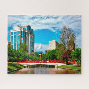 Puzzle Abuela de Huntsville Alabama Feliz 4 de Julio