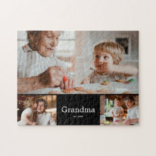 Puzzle Abuela Estableció Escritura Moderna 3 Foto