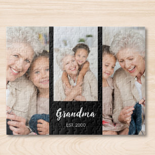 Puzzle Abuela Estableció Escritura Moderna 3 Foto 