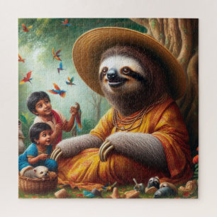 Puzzle Abuela Sloth