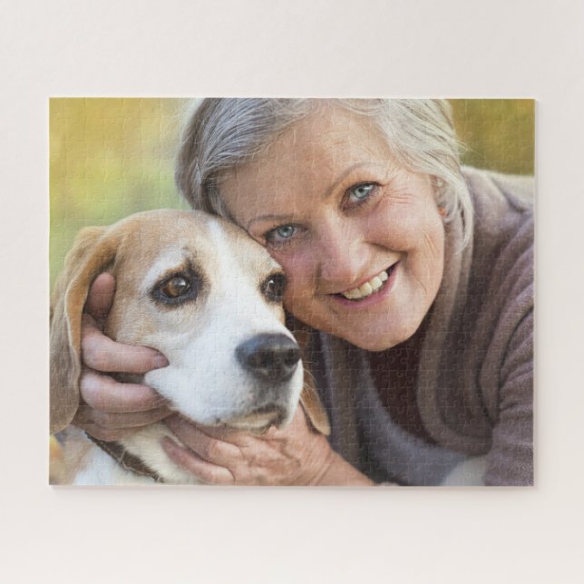 Puzzle Abuela y Perro (Horizontal)