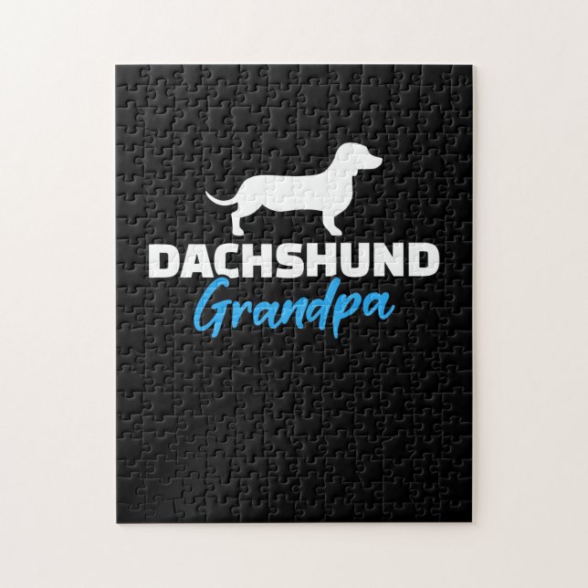 Puzzle Abuelo de Dachshund (Vertical)