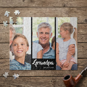 Puzzle Abuelo Estableció Escritura Moderna 3 Foto