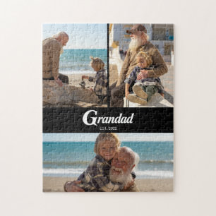 Puzzle Abuelo Estableció La Foto 3 De Escritura Moderna