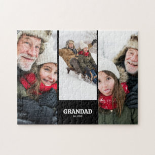 Puzzle Abuelo Estableció Moderno Negrita 3 Foto