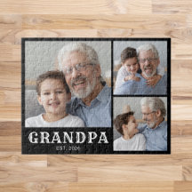 Abuelo Estableció Tipografía Negra Negrita 3 Foto