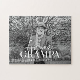 Puzzle Abuelo Increíble Desde 20XX Simple Elegante Foto