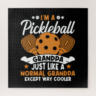 Puzzle Abuelo Jugador Genial de Pickleball