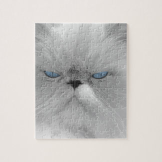 Puzzle Abuelo malvado del gato gruñón