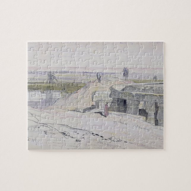 Puzzle Abydus, 1pm, el 12 de enero de 1867 (tinta y (Horizontal)