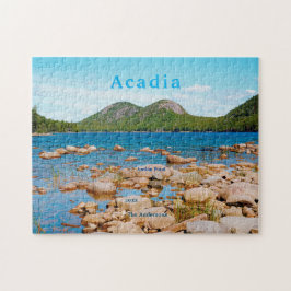 Puzzle Acadia Bubbles Jordan Pond National Park Maine