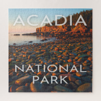 Puzzle Acadia National Park Maine Beach Sunrise Nature Ac