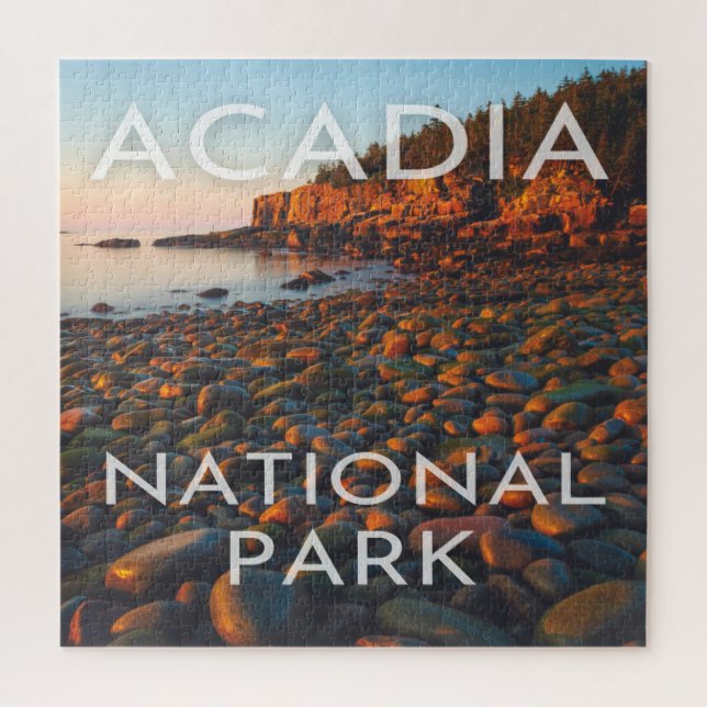 Puzzle Acadia National Park Maine Beach Sunrise Nature Ac (Vertical)