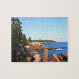 Puzzle Acadia Playa Rocosa cerca de Thunder Hole