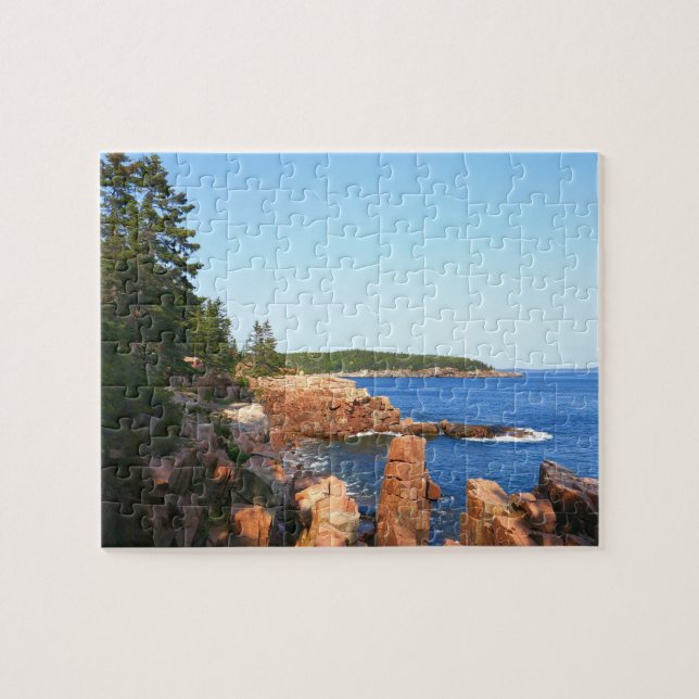 Puzzle Acadia Playa Rocosa cerca de Thunder Hole (Horizontal)