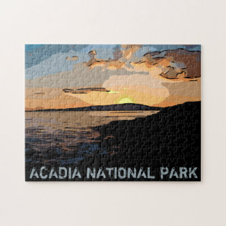 PUZZLE ACADIA SUNSET