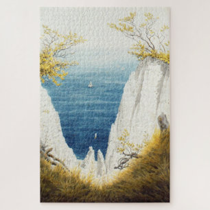 Puzzle Acantilados de Chalk en Rügen: Obra maestra románt