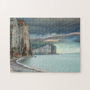 Puzzle Acantilados de la costa de Normandía