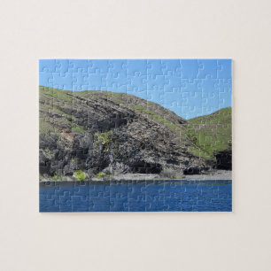 Puzzle Acantilados dramáticos con cara de dragón Isla de 