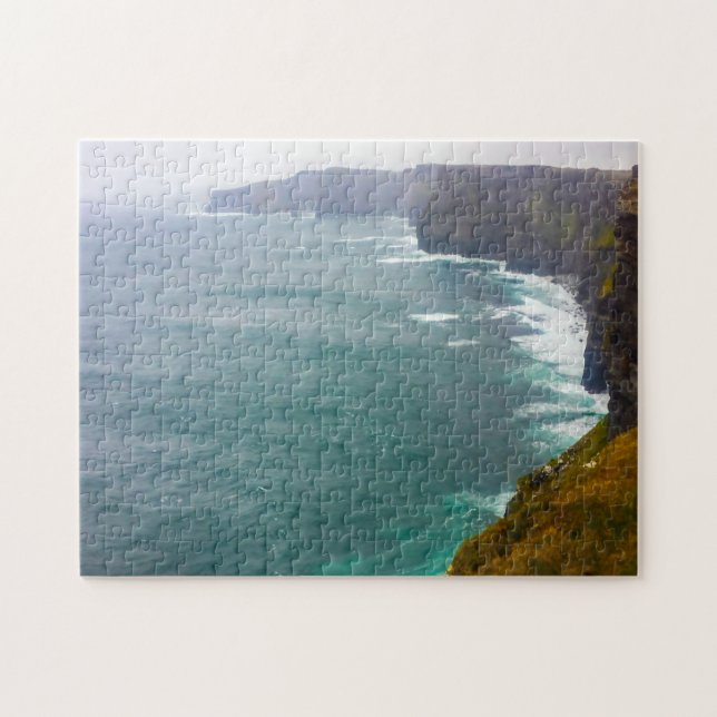 Puzzle Acantilados Jigsaws de Moher Ireland. (Horizontal)