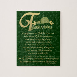 Puzzle Acción de gracias - salmo 100