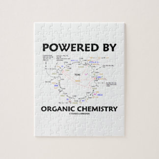 Puzzle Accionado por la química orgánica (ciclo de Krebs)