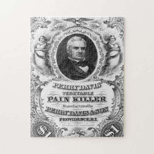 Puzzle Aceite de serpiente y viejos anuncios 8 rompecabez (Vertical)