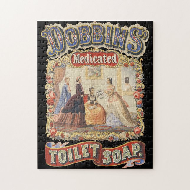 Puzzle Aceite de serpiente y viejos anuncios 9 rompecabez (Vertical)