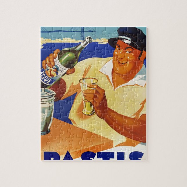 Puzzle Aceituna de Pastis - Comme una Marsella (Vertical)