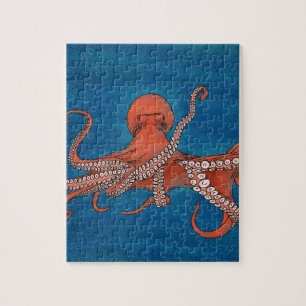 Puzzle Acercamiento del pulpo