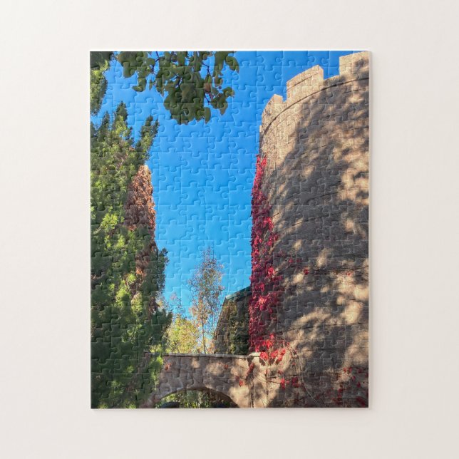 Puzzle Acercándose al torreón (Vertical)