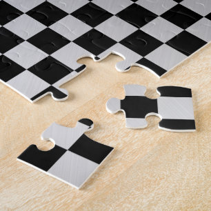 Puzzle Acero cepillado de cuadros