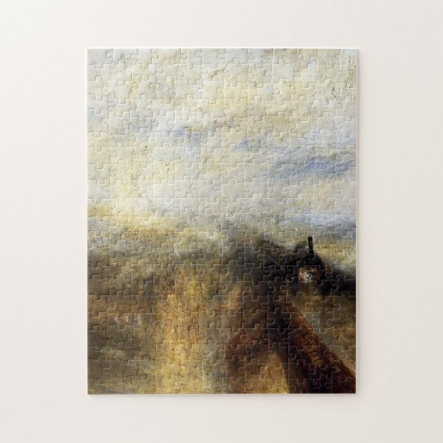 Puzzle Acero De Lluvia Y Velocidad De JMW Turner (Vertical)