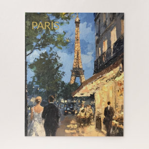 Puzzle ACERTIJO Hermoso Acuarela de París