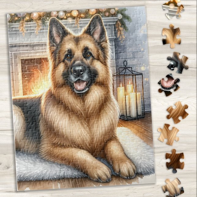 Puzzle Acogedores Navidades alemanes de vacaciones de per (Subido por el creador)