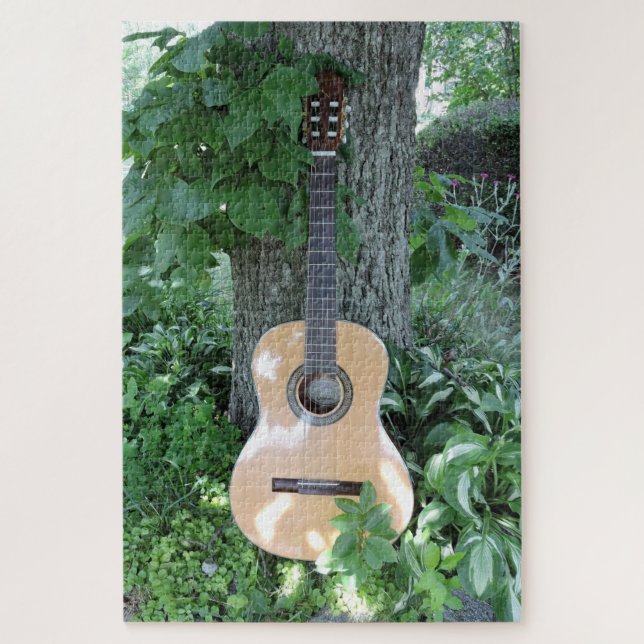 Puzzle Acoustic Guitar (Vertical)