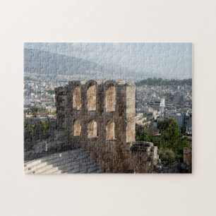 Puzzle Acrópolis Ruinas antiguas con vistas a Atenas