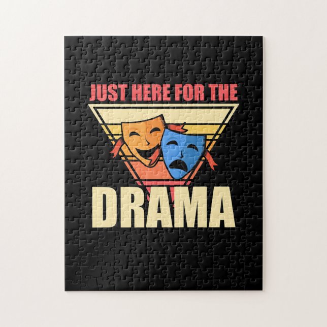 Puzzle Actor Acá Por El Drama (Vertical)