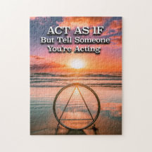 Actúa Como Si El Lema De La Recuperación Surgiera