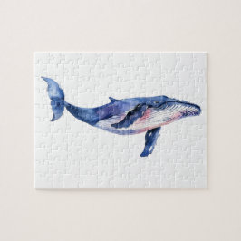 Puzzle Acuarela de ballena