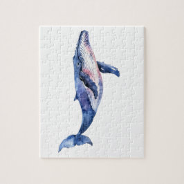 Puzzle Acuarela de ballena
