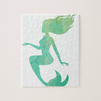 Puzzle Acuarela de la sirena